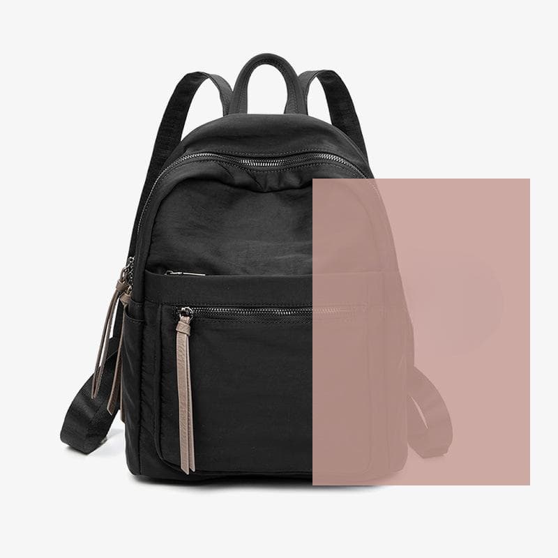 Backpack Women's Large Capacity Lightweight Portable Anti-theft Easy To Take Fashion Student Schoolbag Oxford Cloth Backpack