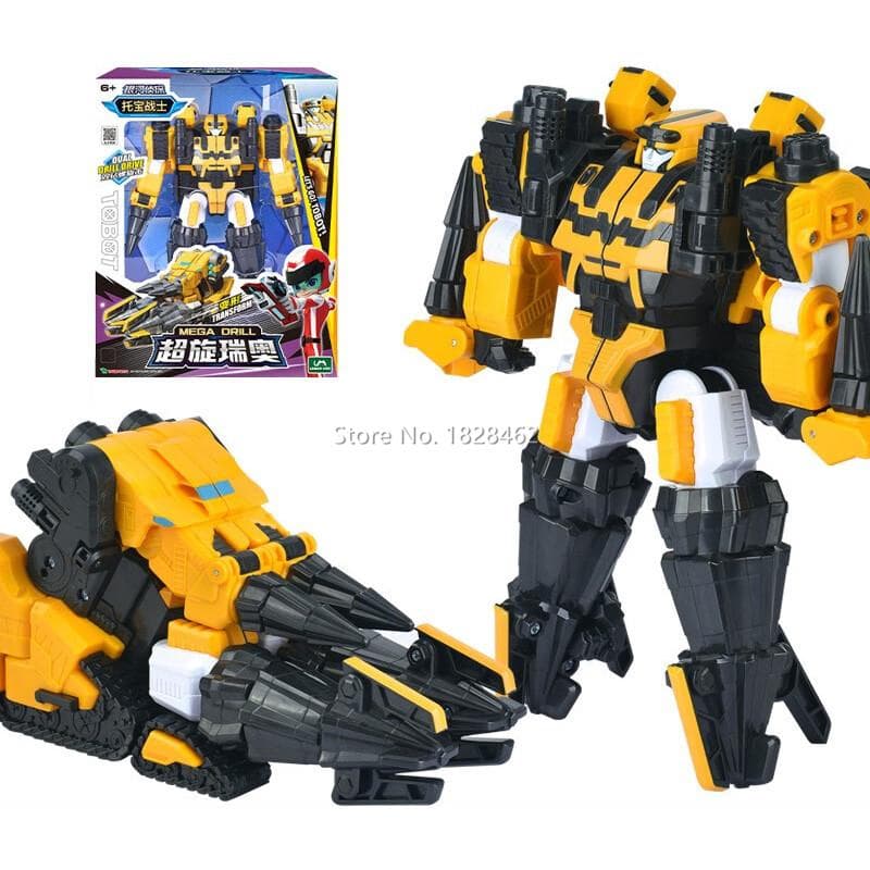 19CM Type Tobot GD Justice V Transforming Robot to Car Toy Korea Cartoon Brothers Anime Tobot Transformation Car Toys