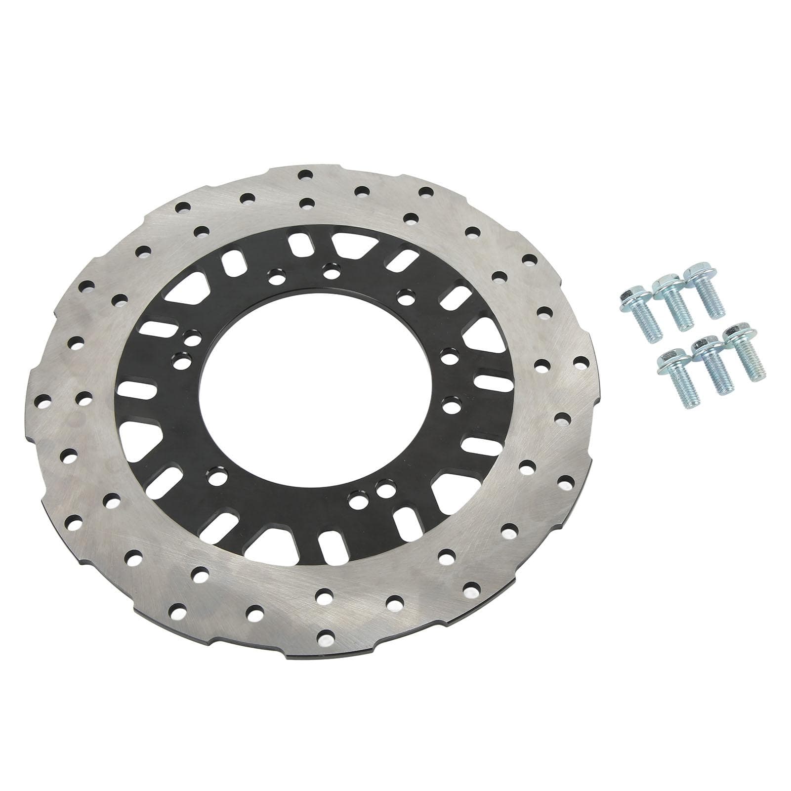 Motorcycle Brake Disc Iron Brake Disk Plate Rotor 257mm Outer Diameter for ZS250GY?3 RX3