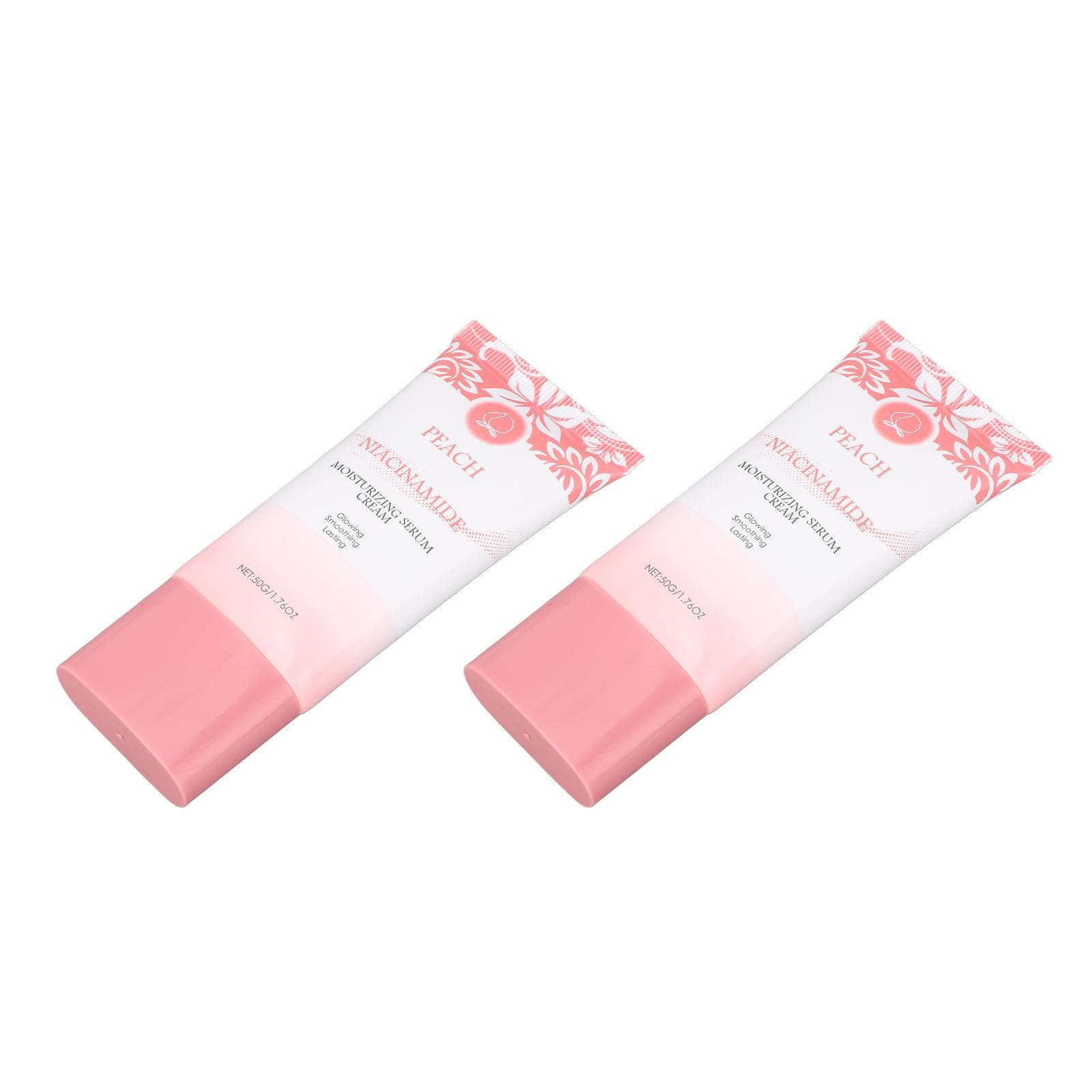 2pcs 50g Peach Niacinamide Body Cream Body Care Brighten Skin Colour Ultraviolet Protection