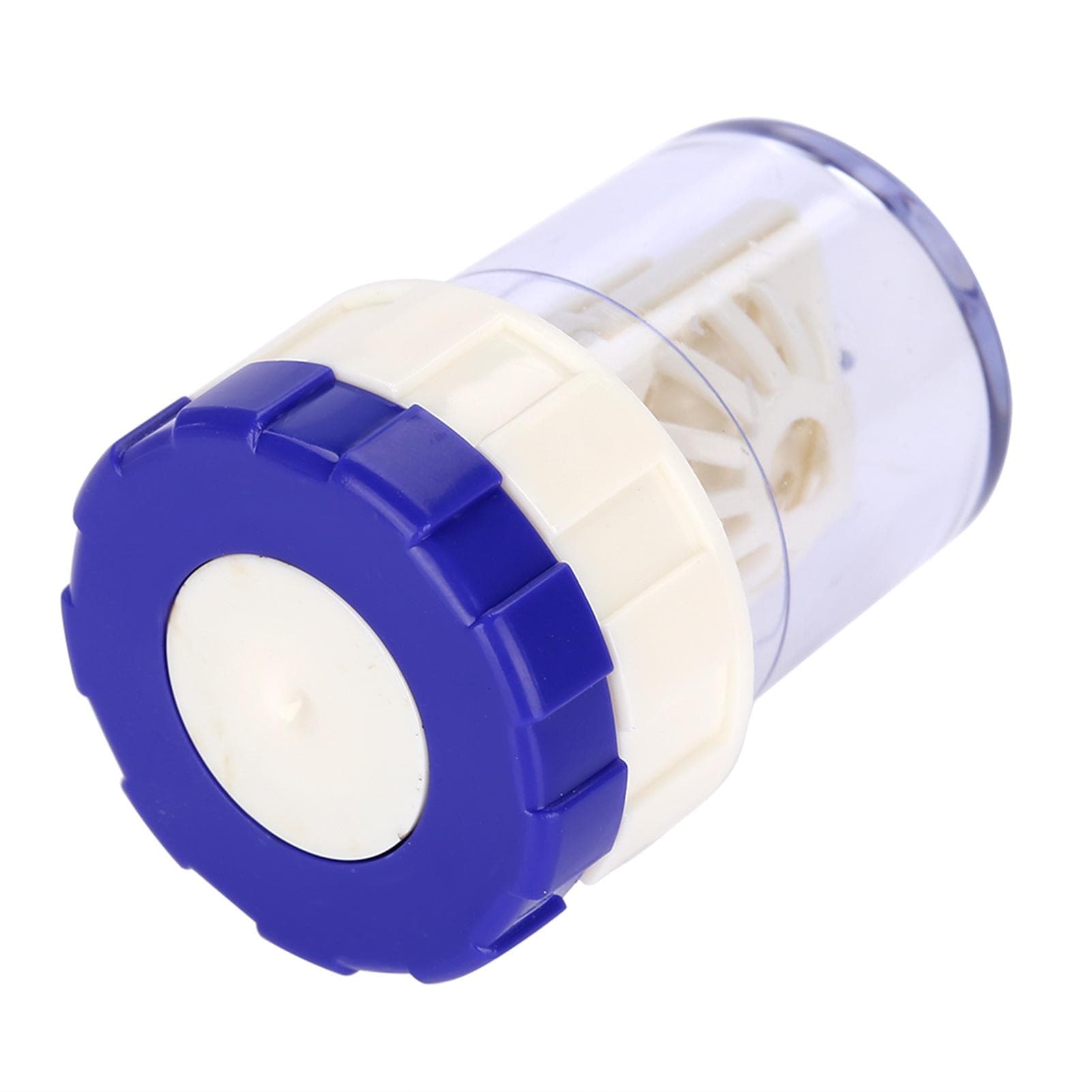 Fashion Manually Plastic Cleaning Lenses Case Contact Lens Cleaner Washer Blue blue
