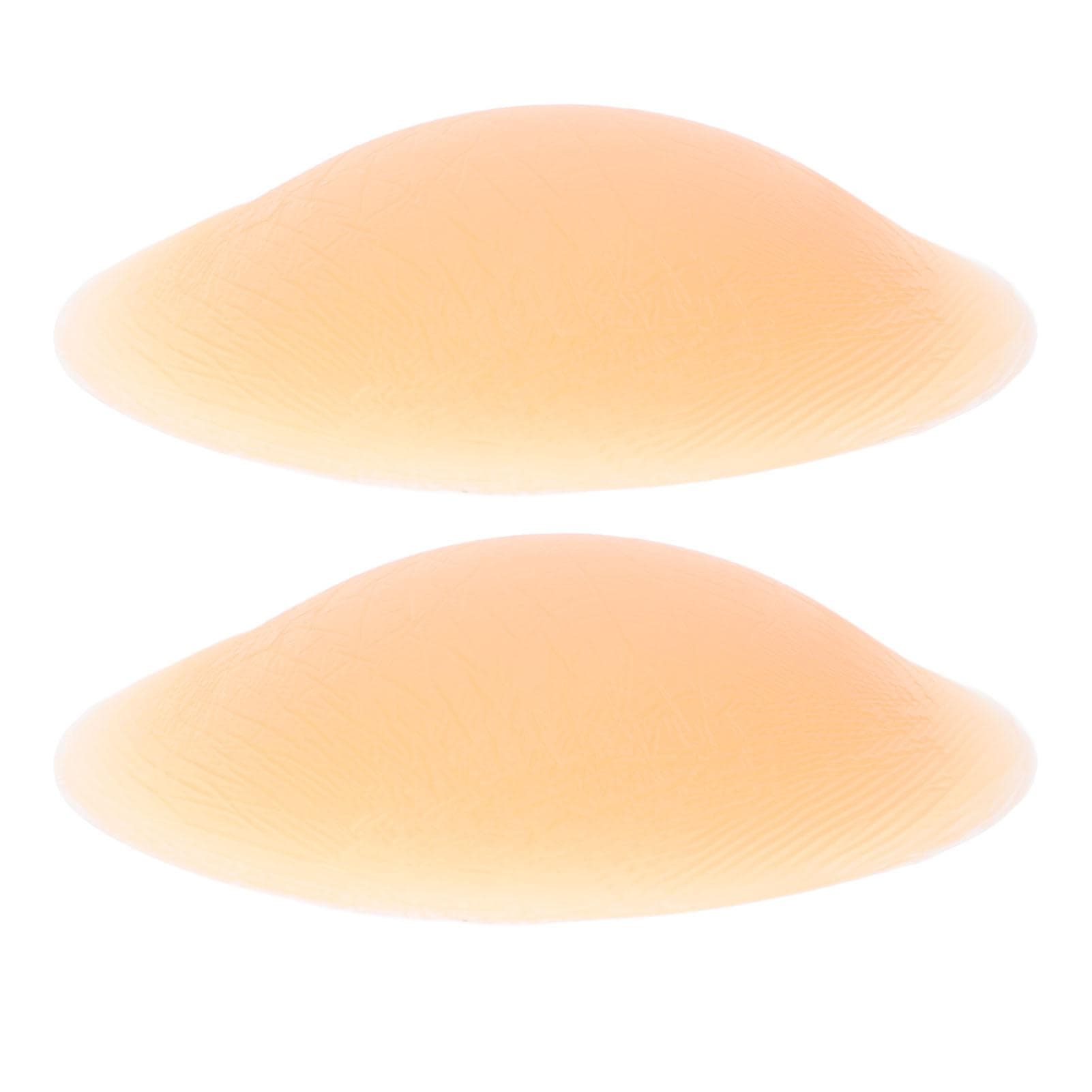 1 Pair Silicone Self Adhesive Butt Pads Comfortable Artificial Hip Pads Buttocks Inserts for Women S Size