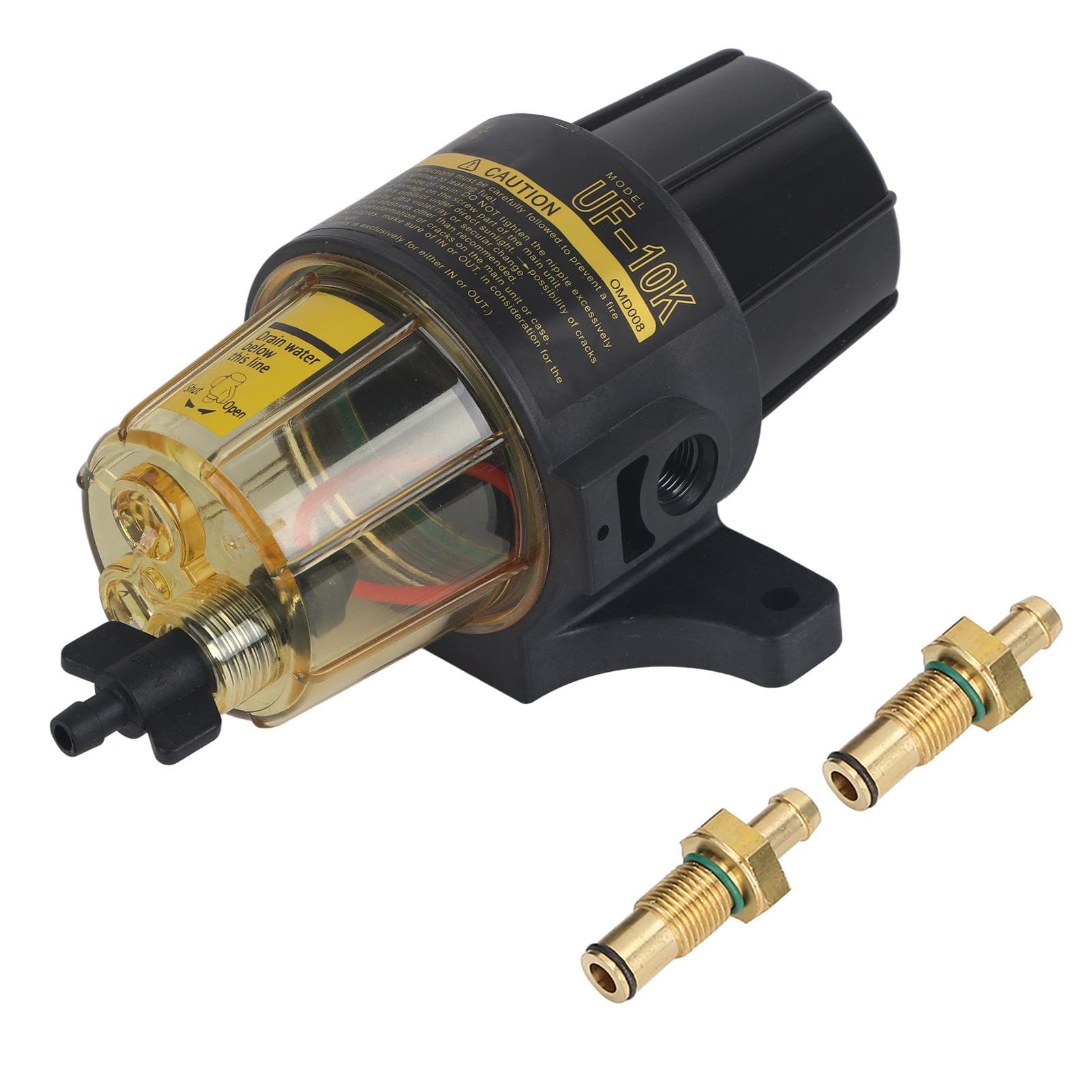 Oil Water Separator Assembly Fuel Filter Replacement Part for Outboard Engine UF10K