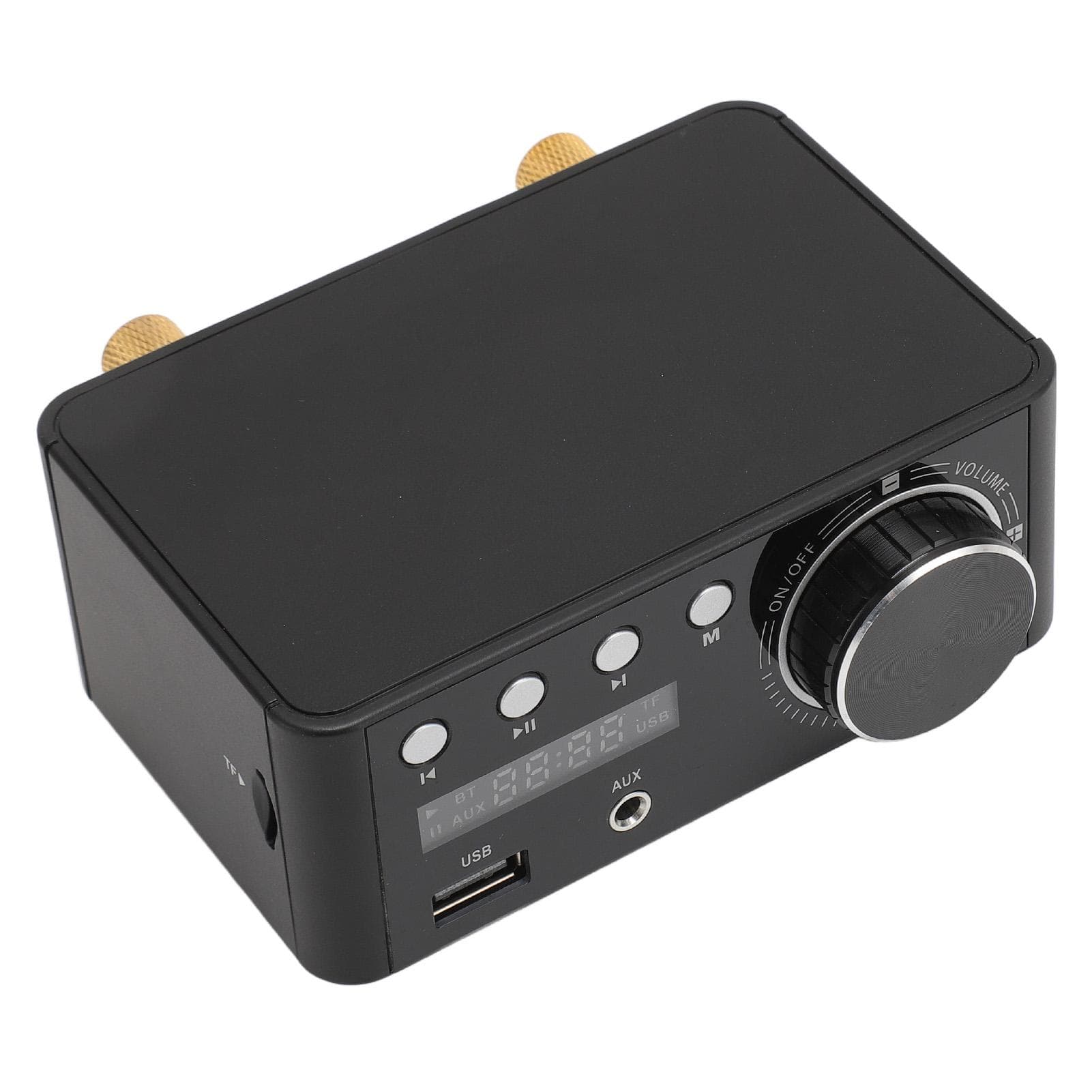 Mini Bluetooth 5.0 Power Amplifier 100Wx2 2.0CH Portable Wireless Sound Receiver for Computer