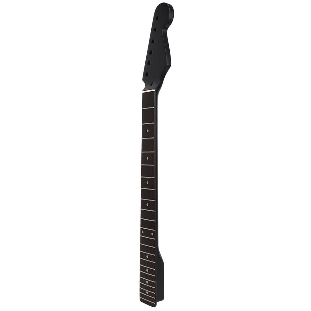 22 Frets Electric Guitar Neck Black Maple Rosewood Fingerboard Instrument Accessories