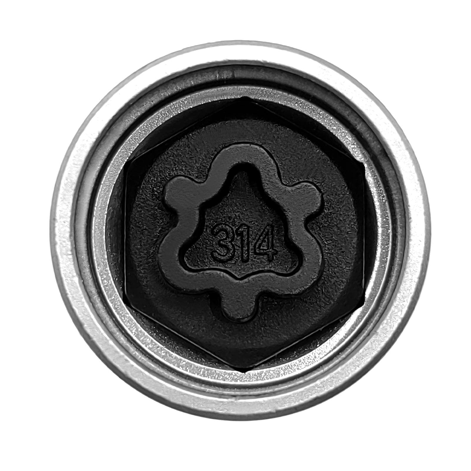 Replacement for Mercedes Benz Security Master Locking Wheel Nut Key 330 Anti-theft Screw Socket 314 silver