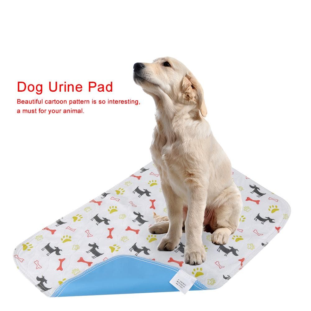 Cartoon Printing Waterproof Reusable Pet Dog Diaper Urine Pads Animal Puppy Pee Mat(40*60cm)