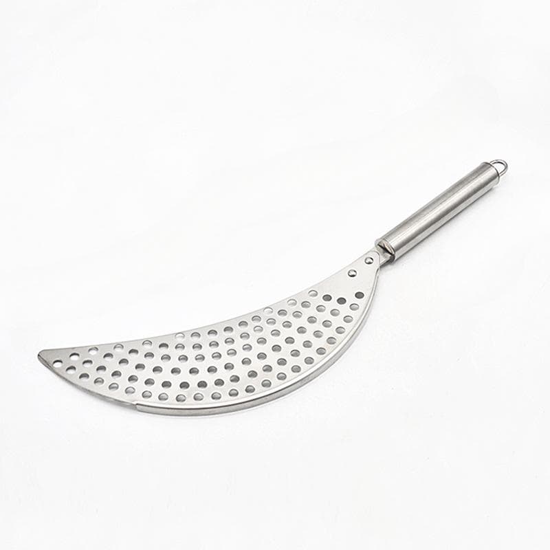 Pot Strainer Pot Side Pan Drainer Leakproof Vegetable Rice Wash Water Filter Basket Baffle Drainer Draining Tool Home Kitchen silver