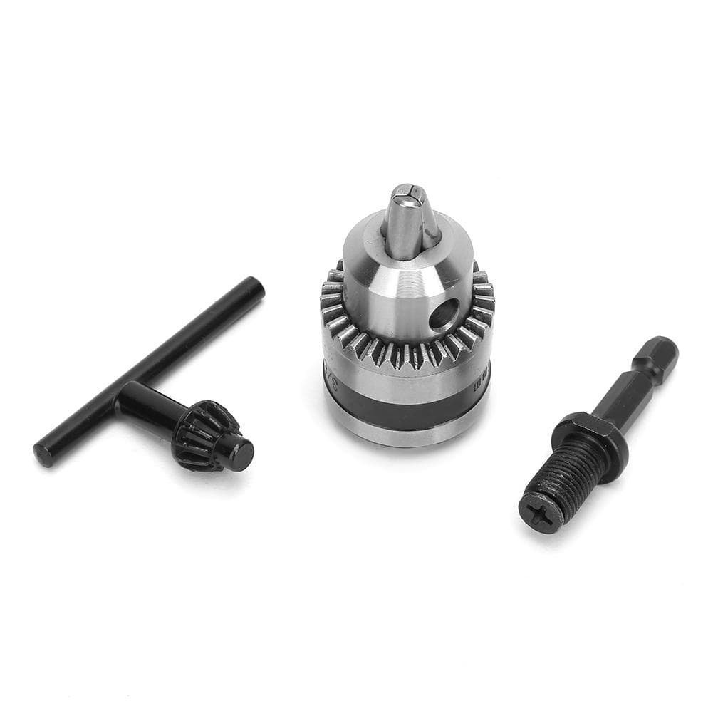 Light Wrench Drill Chuck 0.66MM 3824UNF + 14 Hex Head 38 Thread Extension Rod