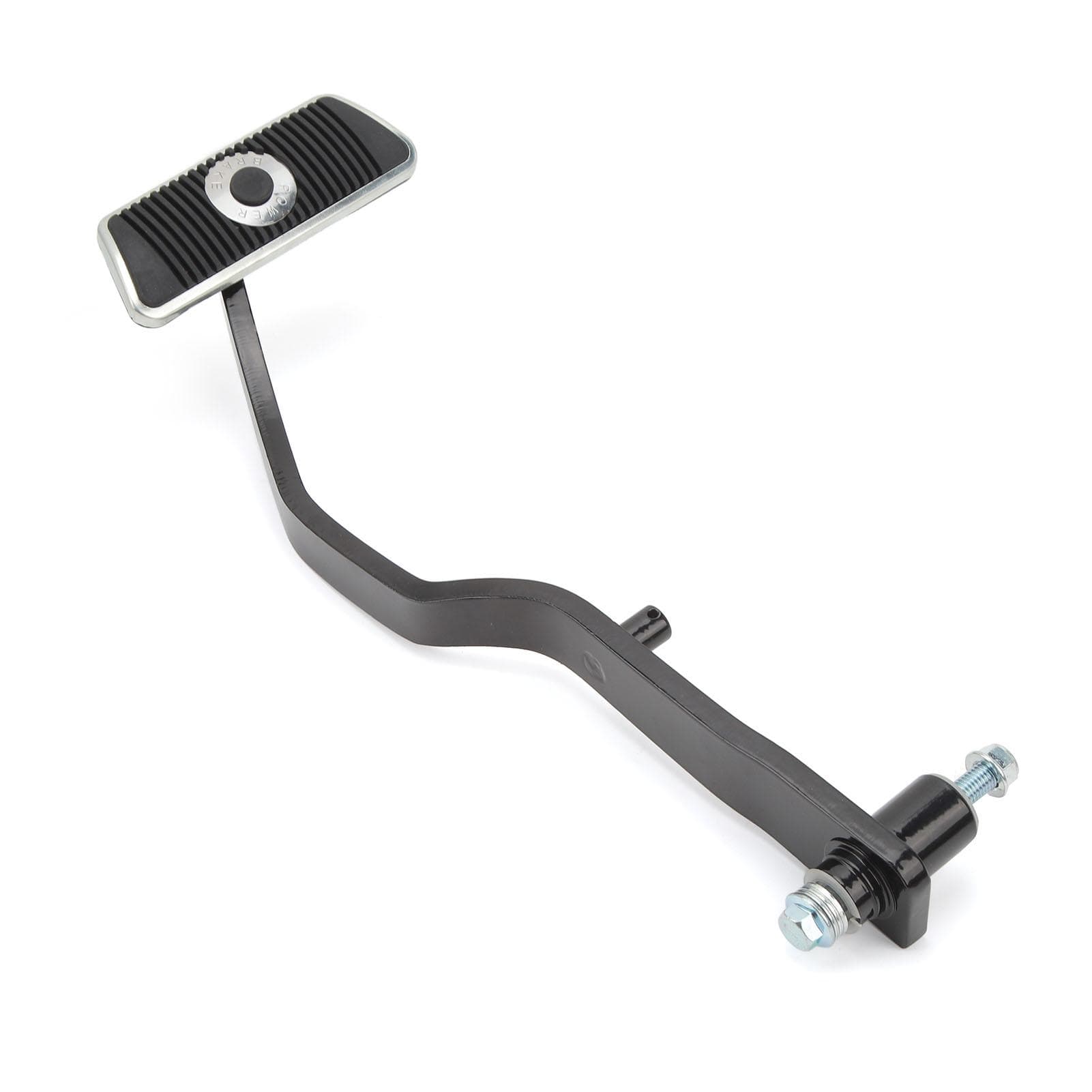 Automatic Power Brake Pedal Arm B10520 Powder Coating Black Replacement for Ford Mustang 1967 to