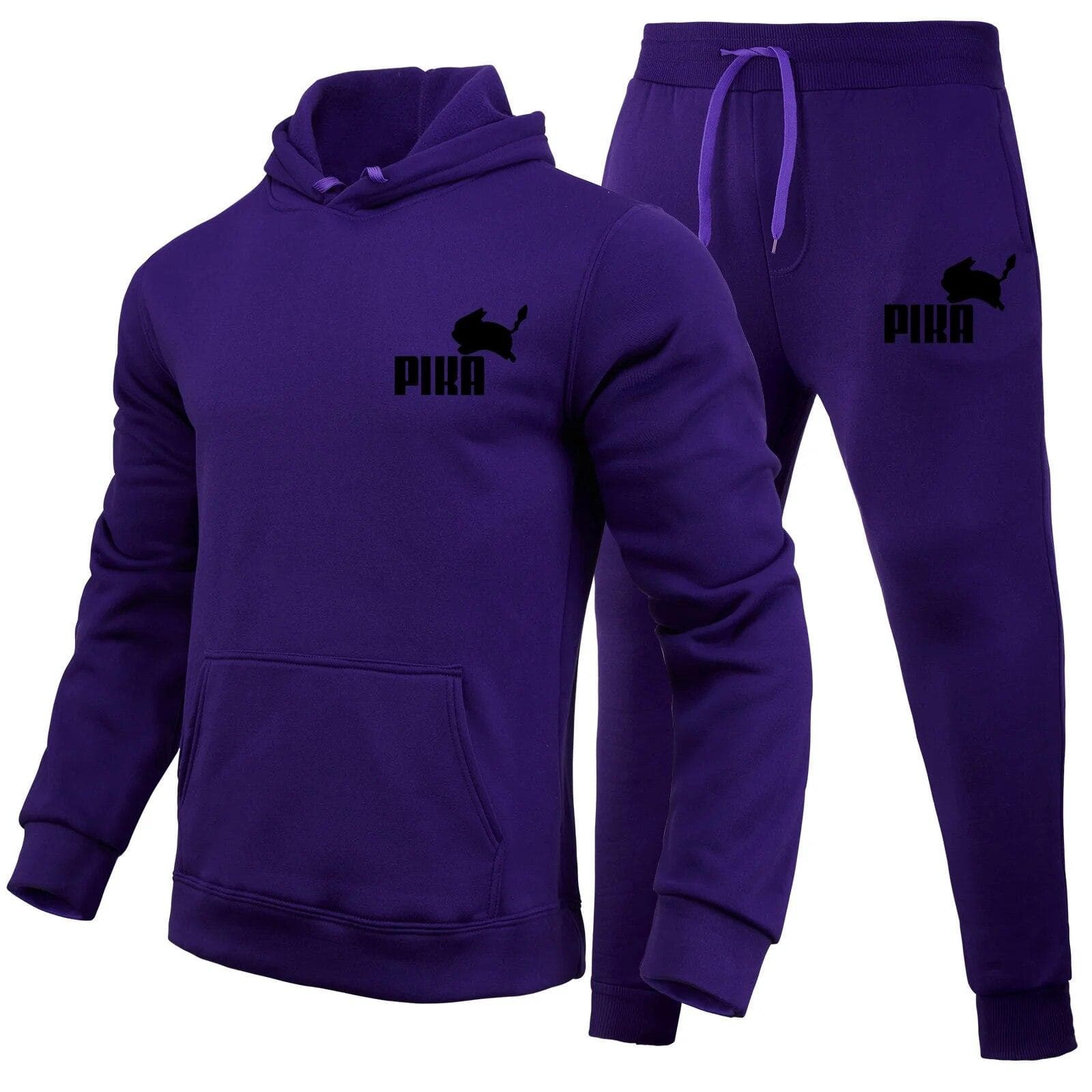 Pika Hoodie Set Women Hoodies Suits outdoor fitness running fashion sports suit spring and autumn style hoodie 3XL