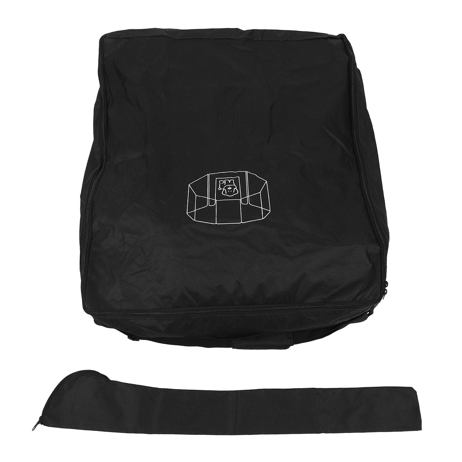 Dog Playpen Storage Bag 8 Panels 9 Stakes Capacity Oxford Fabric Dog Pen Travel Bag for FXW 32 Inch