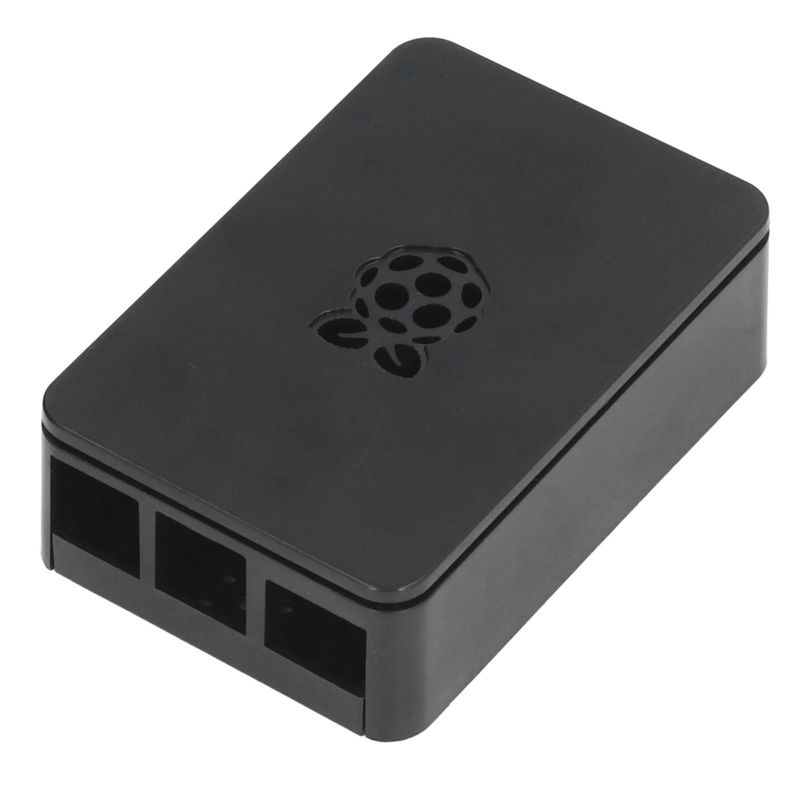for Raspberry Pi 4 Case ABS Detachable Scratch Resistant Heat Dissipation Protective Shell Black