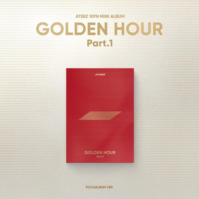 ATEEZ - 10th Mini Album GOLDEN HOUR : Part.1 (POCAALBUM) 1PCS