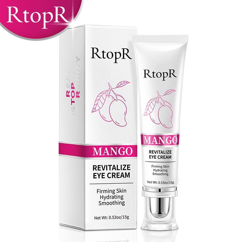 RtopR Mango Eye Cream Anti-puffiness Dark Circles Moisturizing And Moisturizing Around The Eyes Anti-Aging And Firming Around The Eyes 1pcs