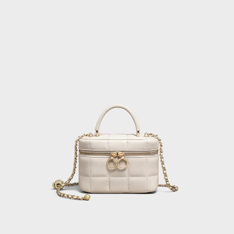 Bag Women's Summer Leather Women's Bag Chain Small Fragrance Crossbody Bag High-grade Small Bag