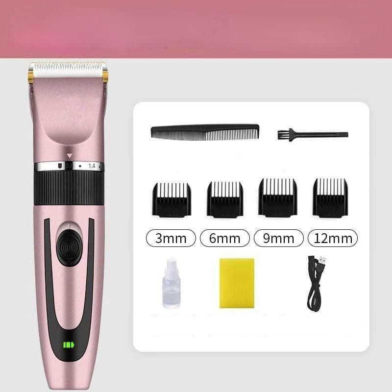 Electric Hair Trimmer Shaver Home Trimmers For Men Hair Clipper Professional Rechargeable Shavers Barber Hair Cutting Machine rose gold
