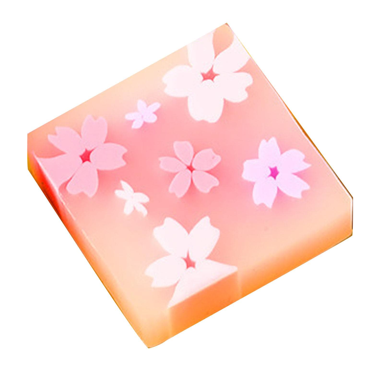 Aesthetic Erasers PVC Creative Blossom Shaped Eraser Efficient Residue Free Drawing Eraser for