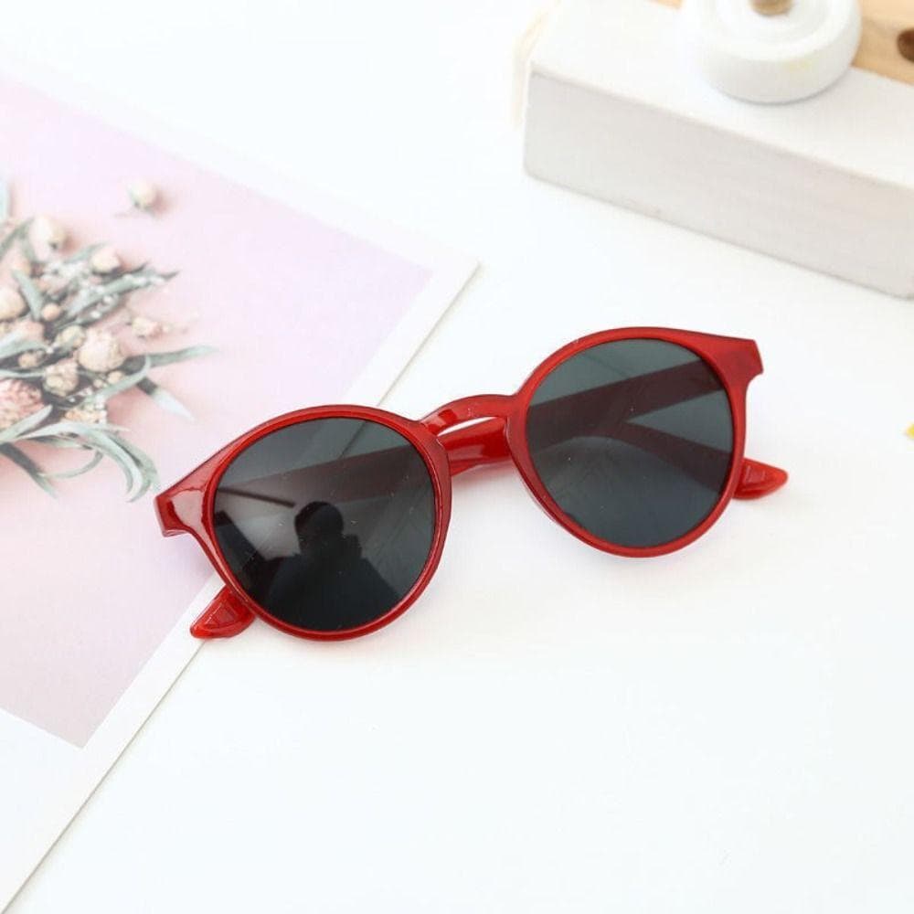 UV400 Circular Kids Sunglasses Streetwear Trend Children Sunglasses Outdoor Sun Glasses for Boys and Girls