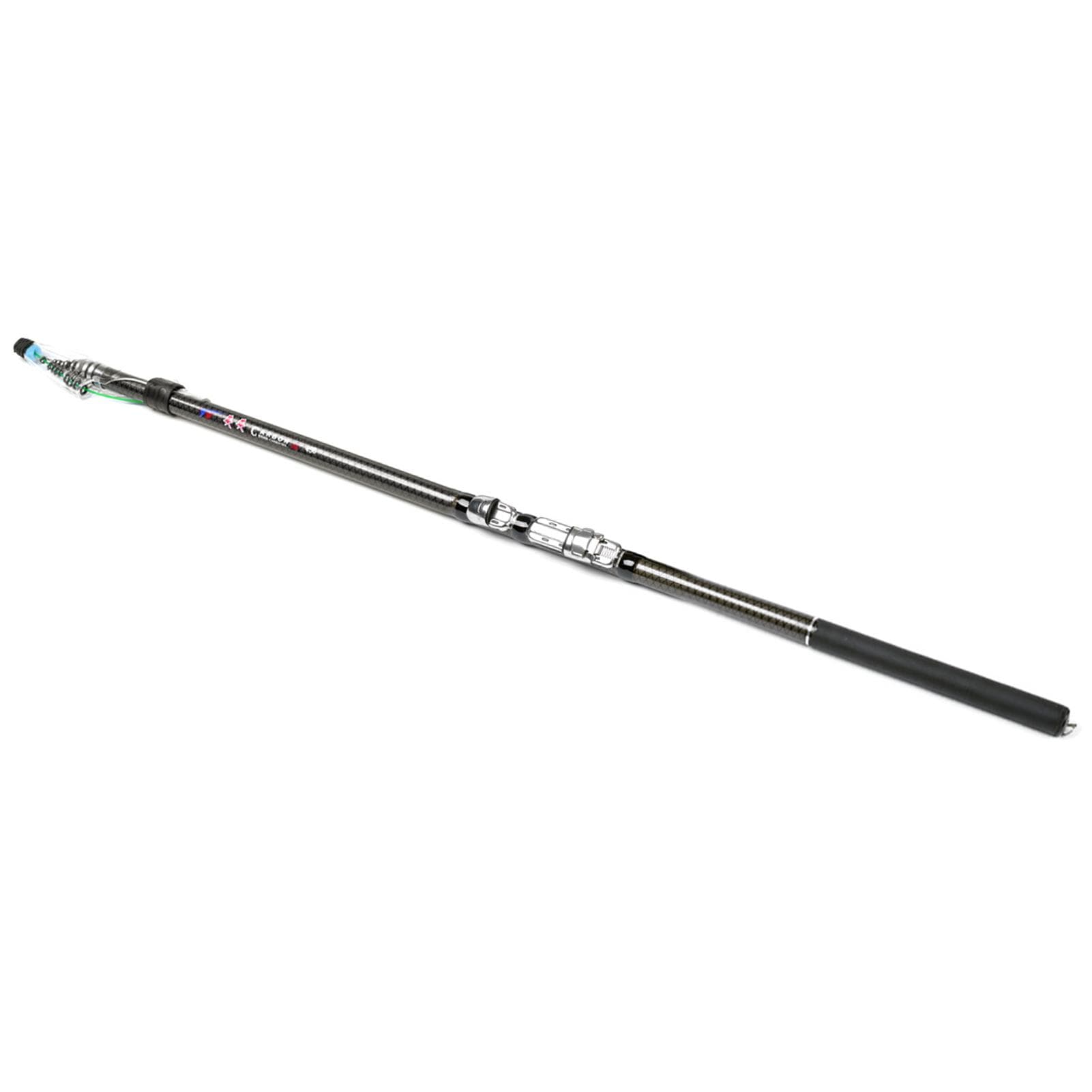 2.7m/3.6m/4.5m/5.4m/6.3m Telescopic Fishing Rod Carbon Fiber Fishing Rod 2.7m