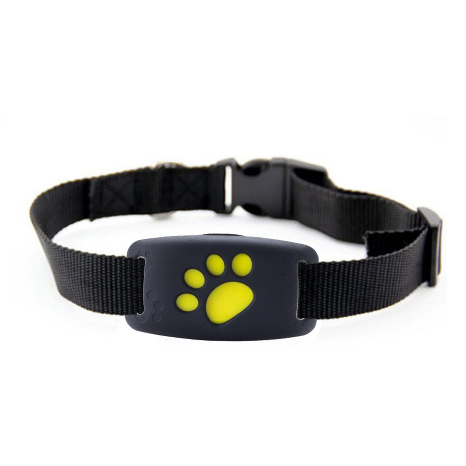 GPS Pet Locator Tracker, Pet Anti-Lost Device, Waterproof Dog Tracker Collar black