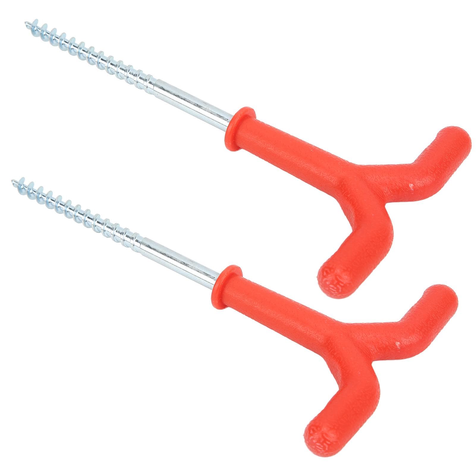 2pcs Ice Fishing Rod Holders Ice Drill Augers Winter Fishing Tent Pegs Nail Outdoor Fishing