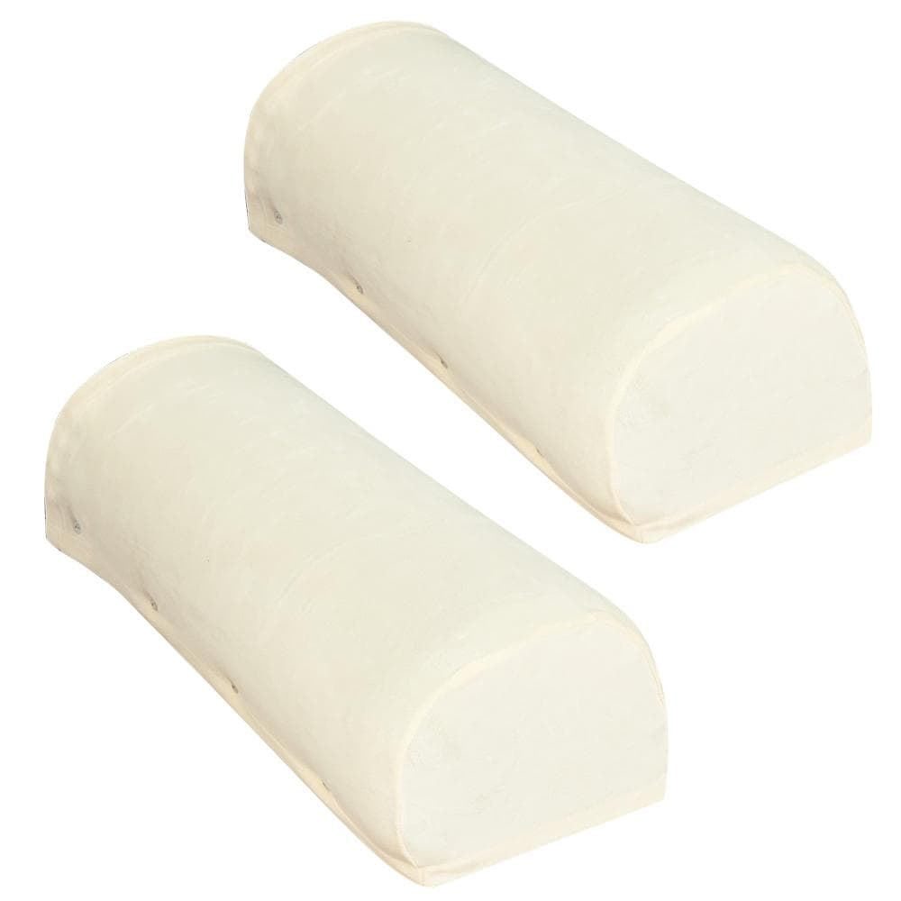 A pair of Sofa Armrest Cover Household Silver Fox Velvet Removable And Washable Sofa Elastic beige