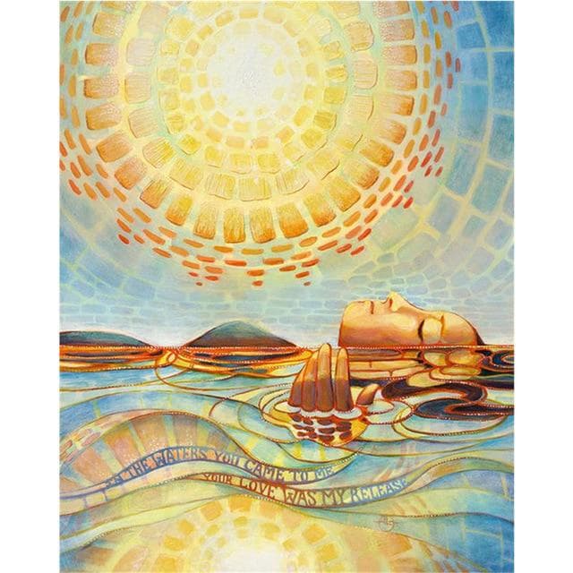 Diamond Painting home Decor DIY Full round Diamond Embroidery Cross Stitch 20X30CM