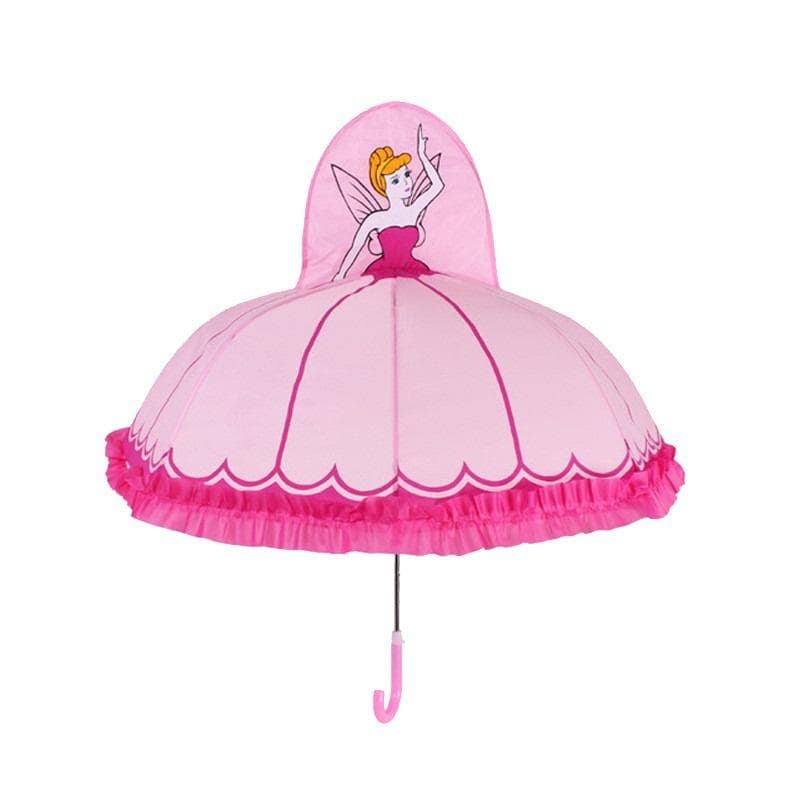 Cartoon Kids Umbrella with 3D Ears