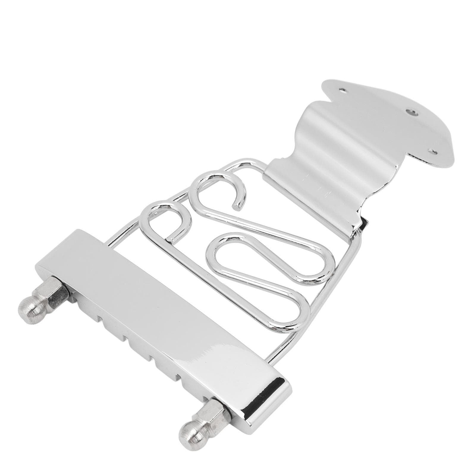 6 String Guitar Trapeze Tailpiece Metal Height Adjustable Guitar Trapeze Bridge Tailpiece for silver