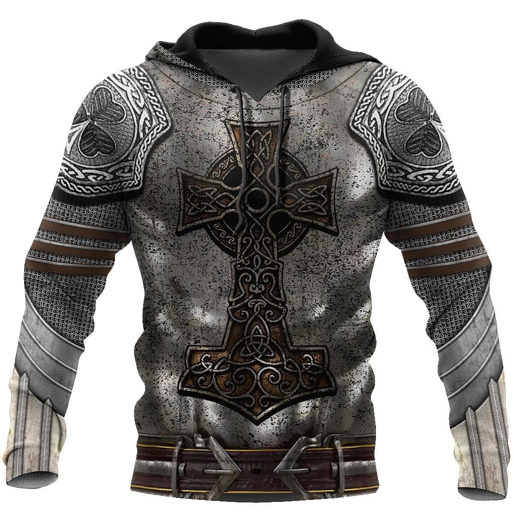 Knights Templar Men's Hoodie 3D Print Oversized Sweatshirt Fashion Loose Jacket Pullover Casual Hooded Streetwear Tops 3XL