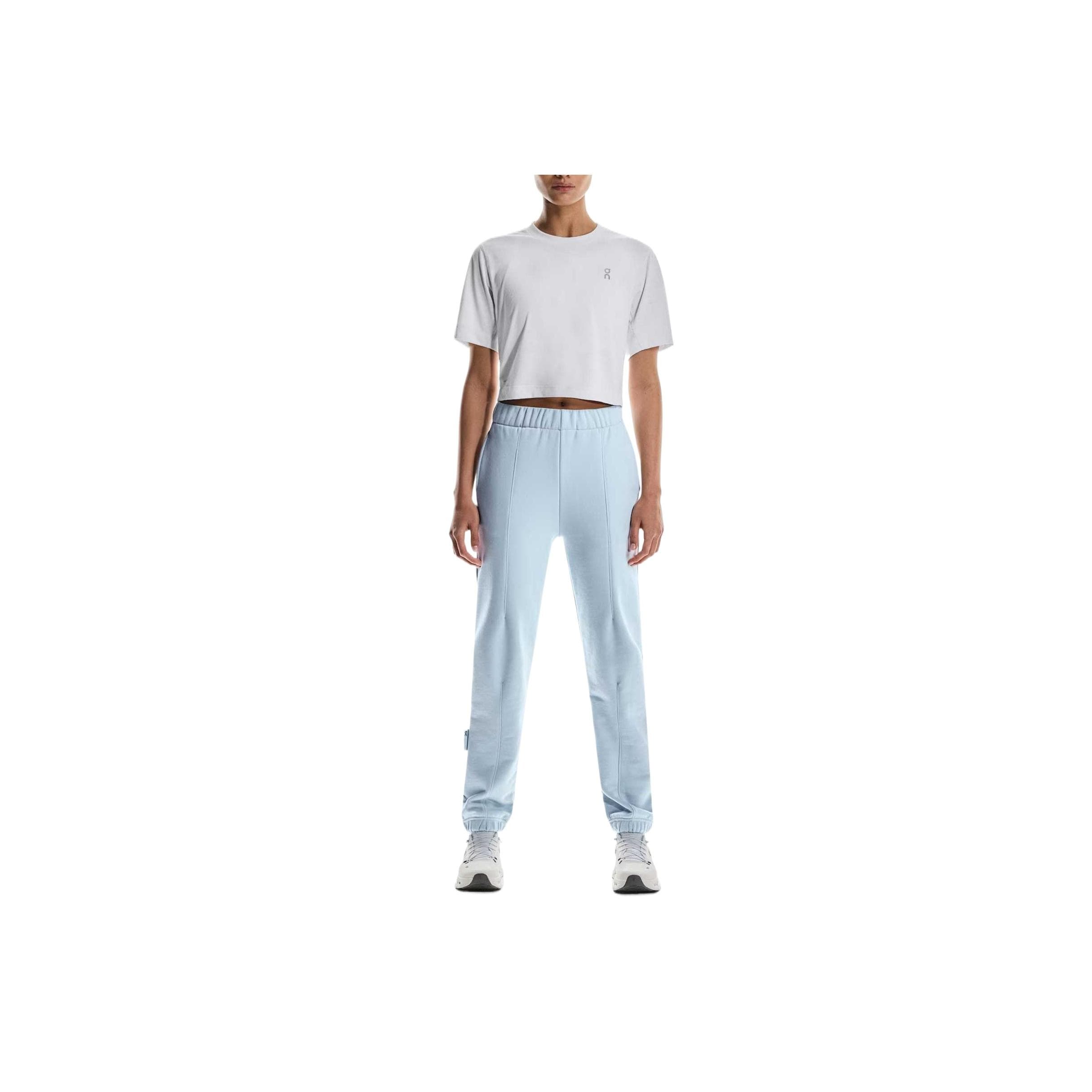 On Club Mid-Rise Solid Color Loose Breathable Sports Lg Pants Women bottoms 1WE10052962 L