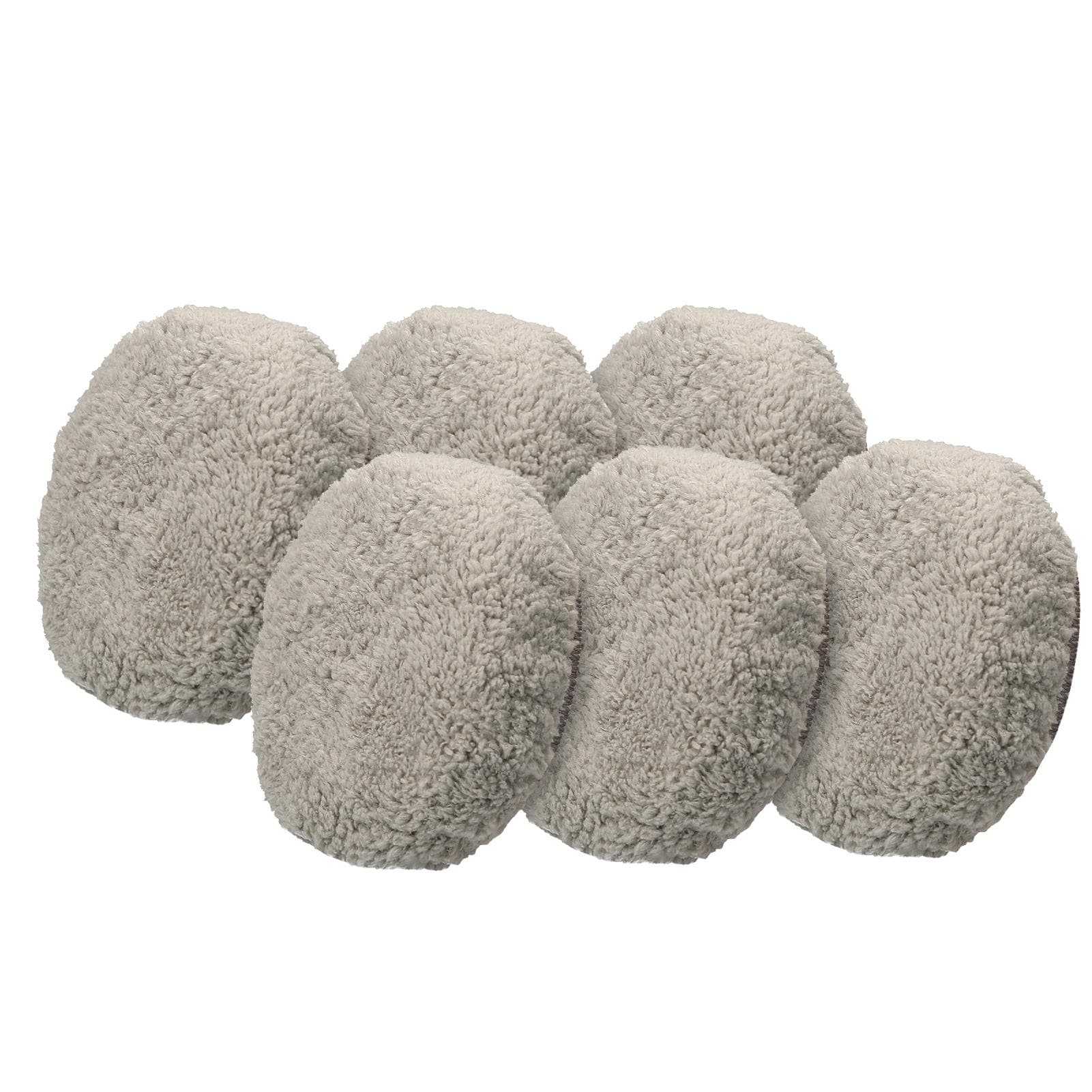 Washable Mopping Cloth Replacement for HOBOT 168/ 188 Window Cleaning Robot Microfiber 6 PCS grey