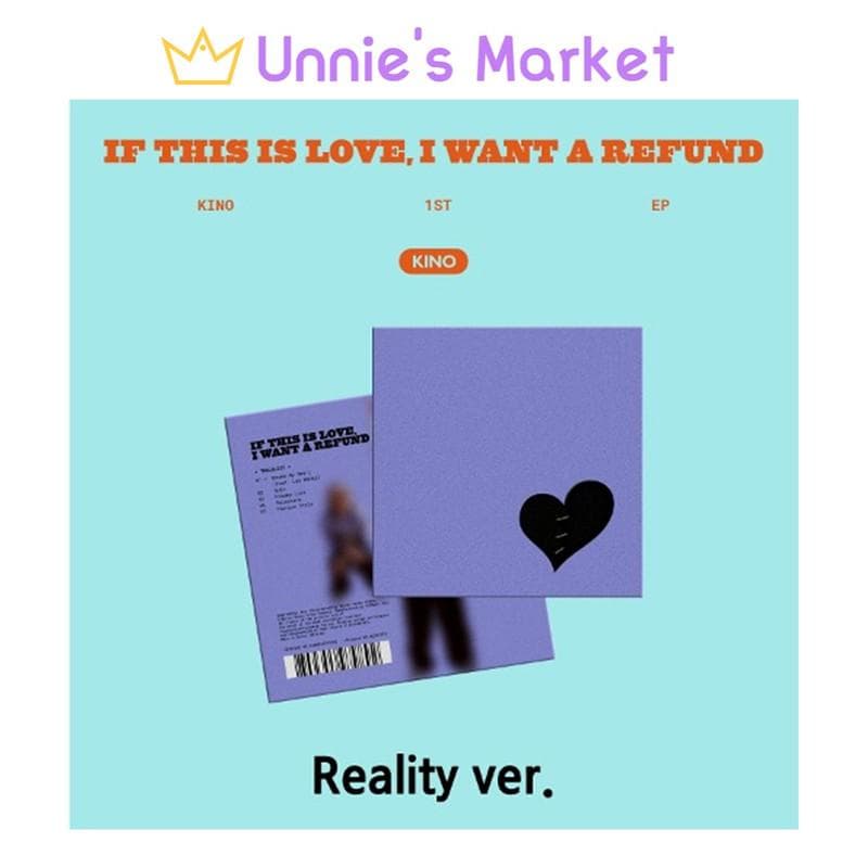 KINO(PENTAGON) / If this is love, I want a refund (Reality ver.) 1ea