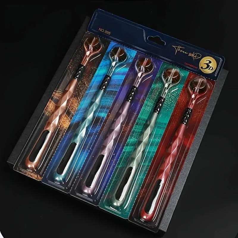 5 Pieces Three Sided Toothbrush Complete Teeth Gum Care Angle Clean Each Tooth Soft And Gentle Teeth Cleaning Brush 5pcs