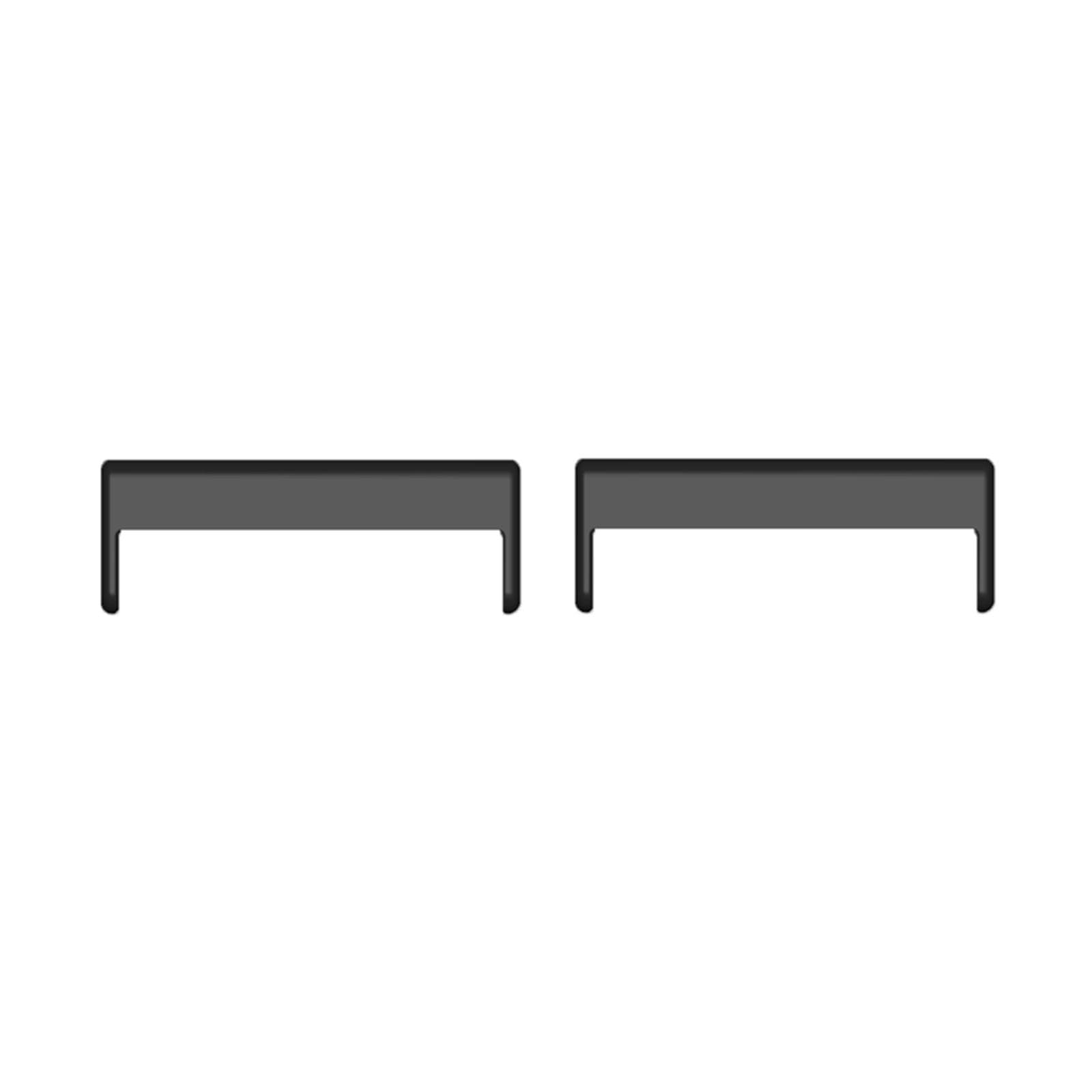 Connection Adapter Watch Accessories Replacement 22mm-20mm Watch Band black