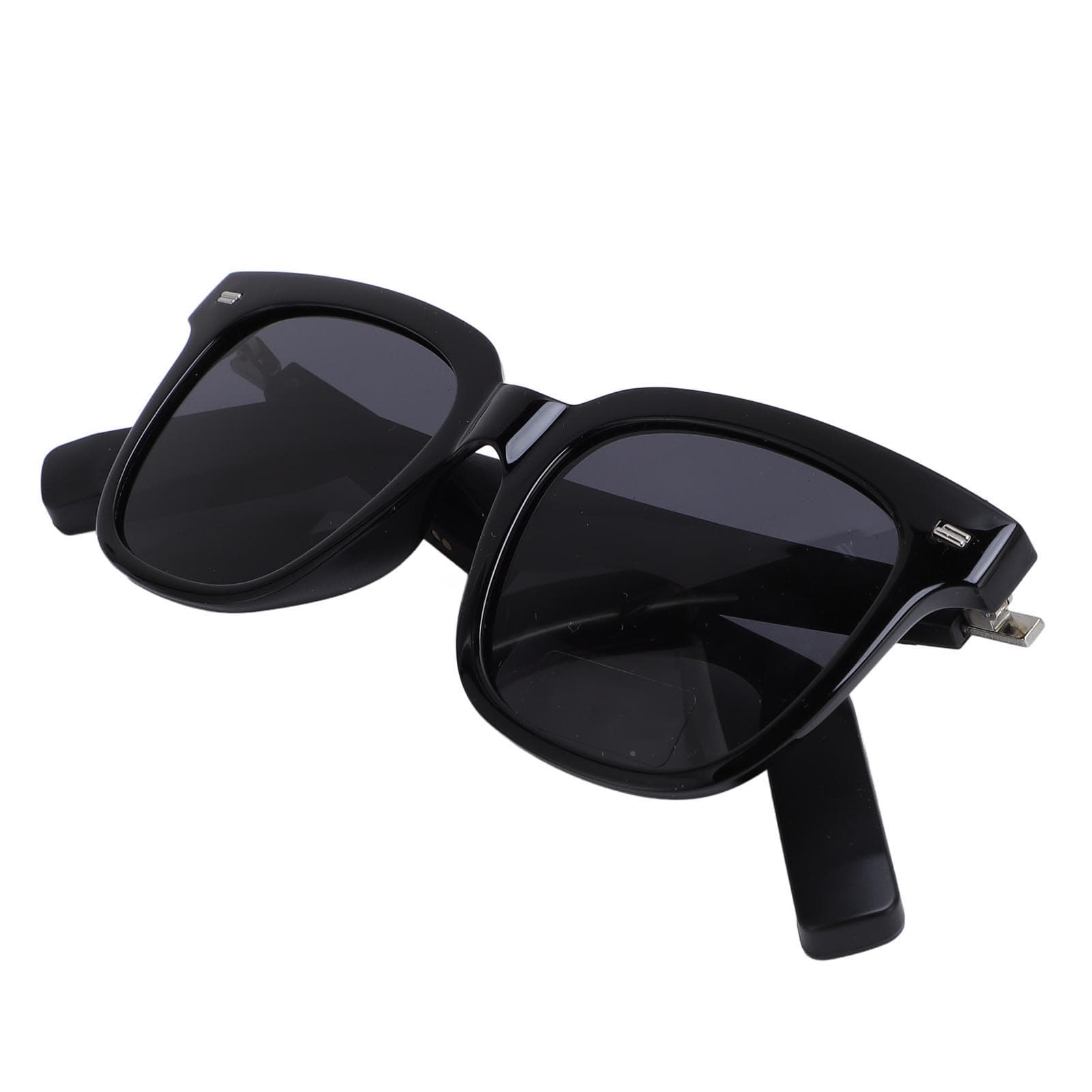 Smart Glasses Bluetooth 5.3 Wireless Sunglasses Polarized Sunglasses Lenses with Microphone Touch