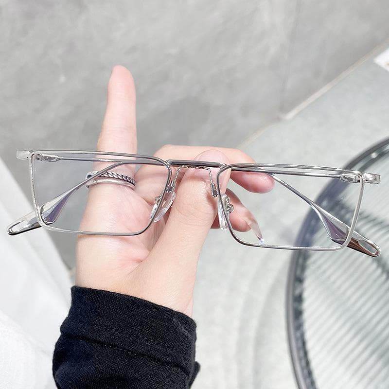 New Metal Oval Sunglasses Men Women Vintage Gradient Lens Fashion Trendy Luxury Brand Sun Glasses Casual Shades 1PC