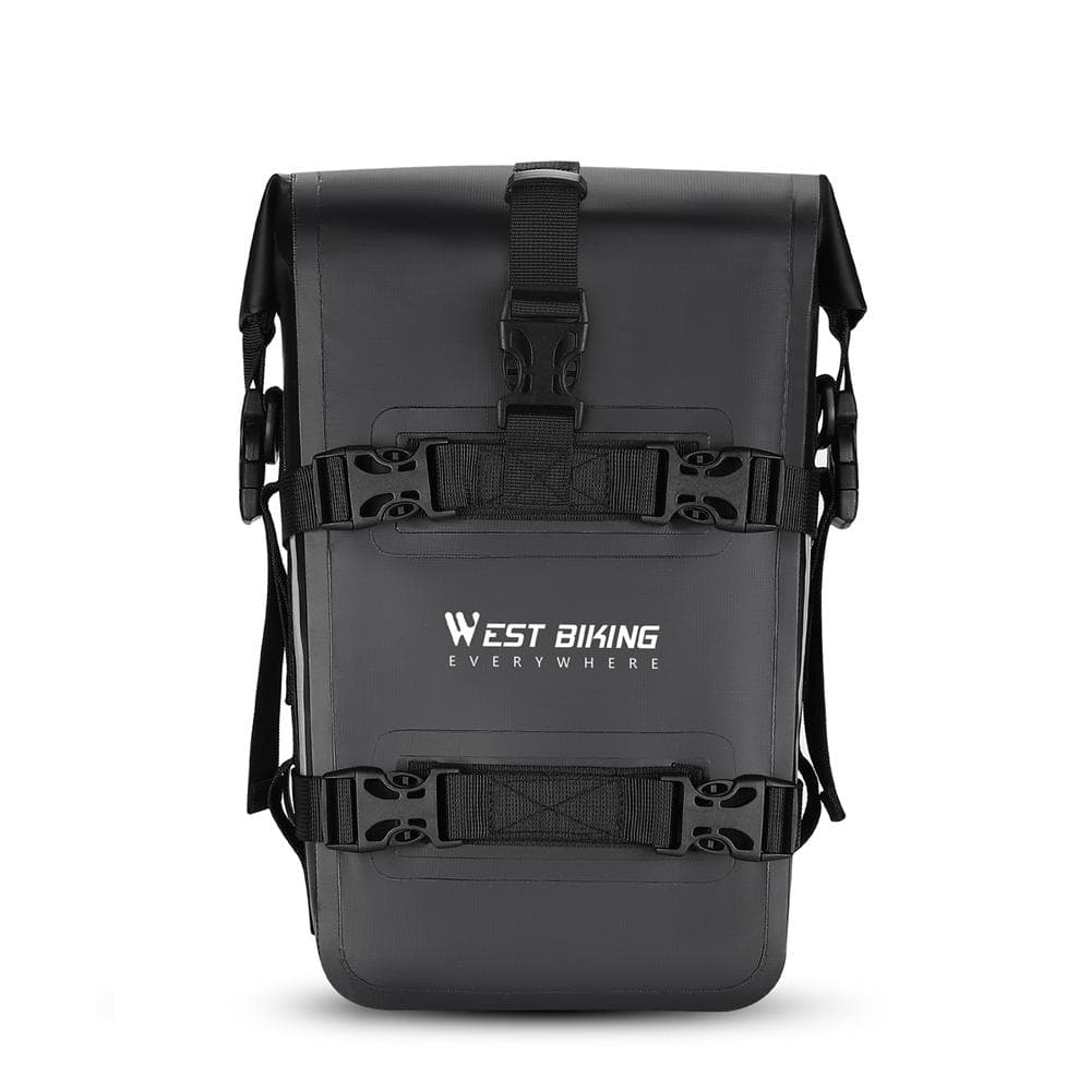 Motorcycle Bumpers Bag Waterproof 5L Motorcycle Side Frame Bag Motorcycle CrashBar Bag Universal black