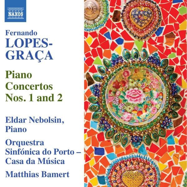 CD FERNANDO LOPES-GRAÇA - ELDAR NEBOLS - Piano Concertos Nos. 1 And 2  8572817 Naxos 2013 Japan Classical Used