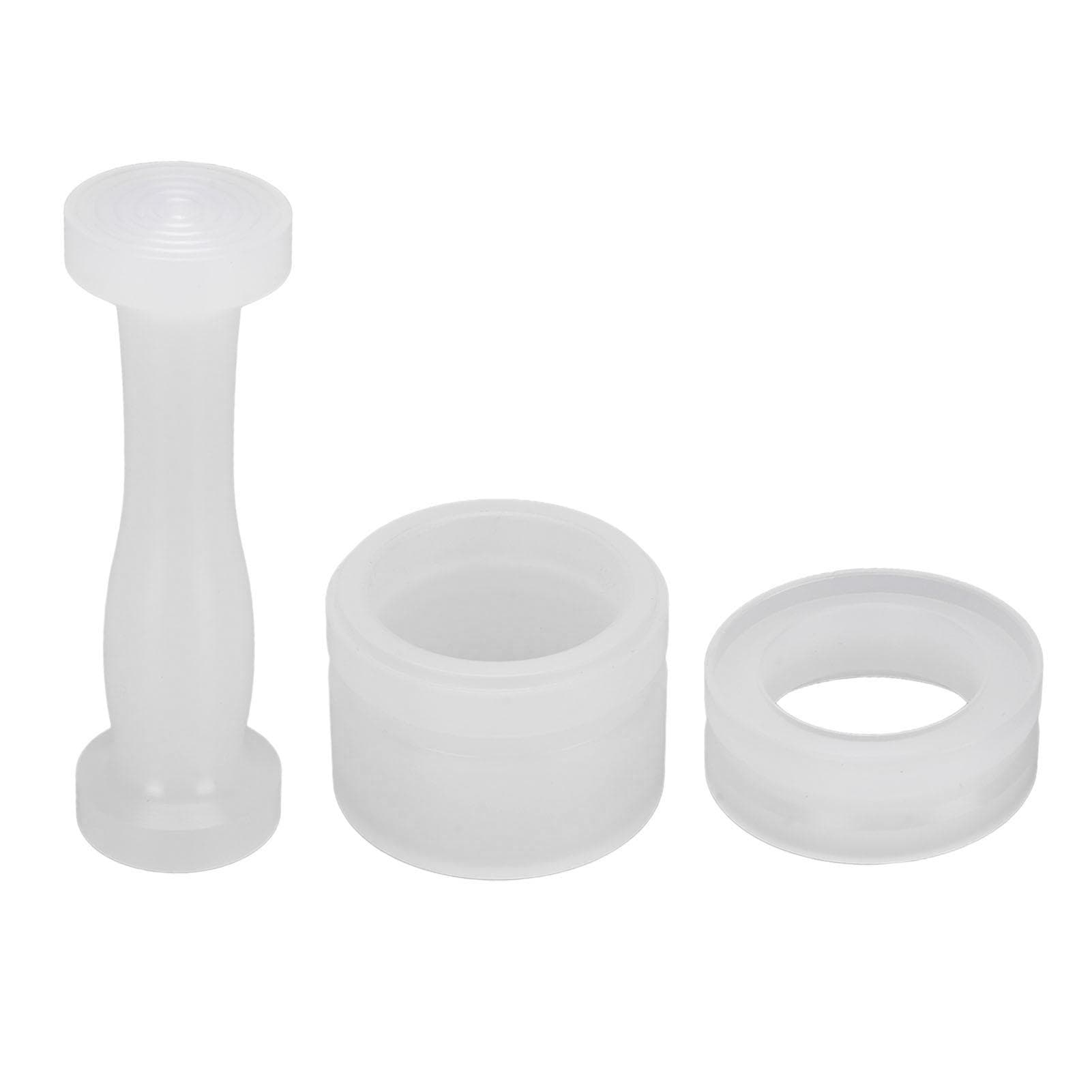 Coffee Capsule Refill Kit Double End Coffee Powder Press Hammer with Coffee Capsule Refill Holder