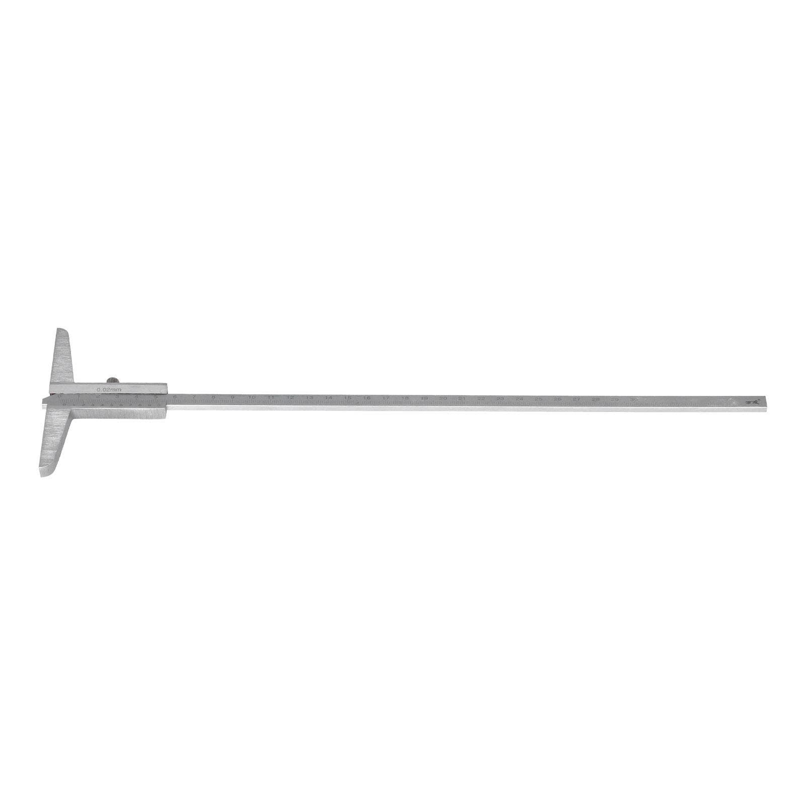 Depth Vernier Caliper Metal Gauge 0.02mm High Accuracy Micrometer Measuring Tool0?300mm