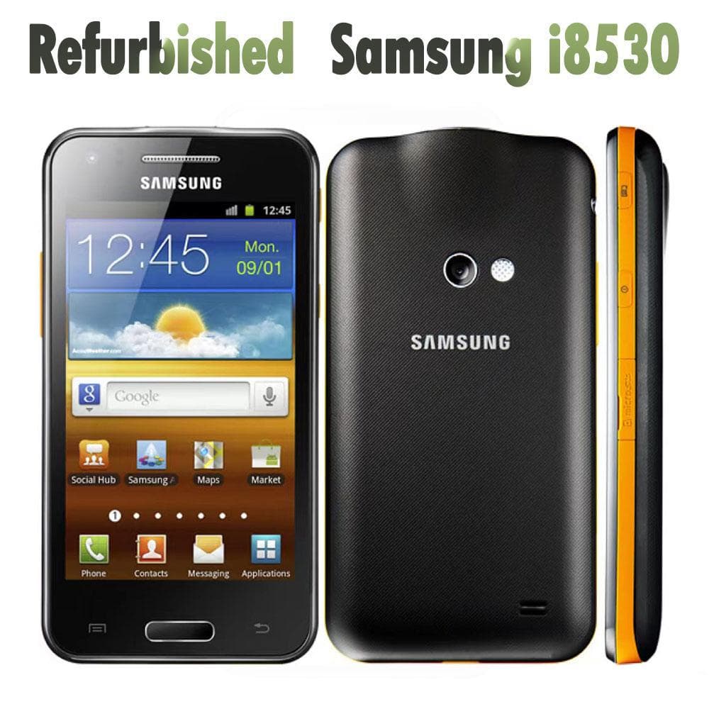 Refurbished Samsung I8530 Galaxy Beam Mobile Phone With 1 SIM simple set black