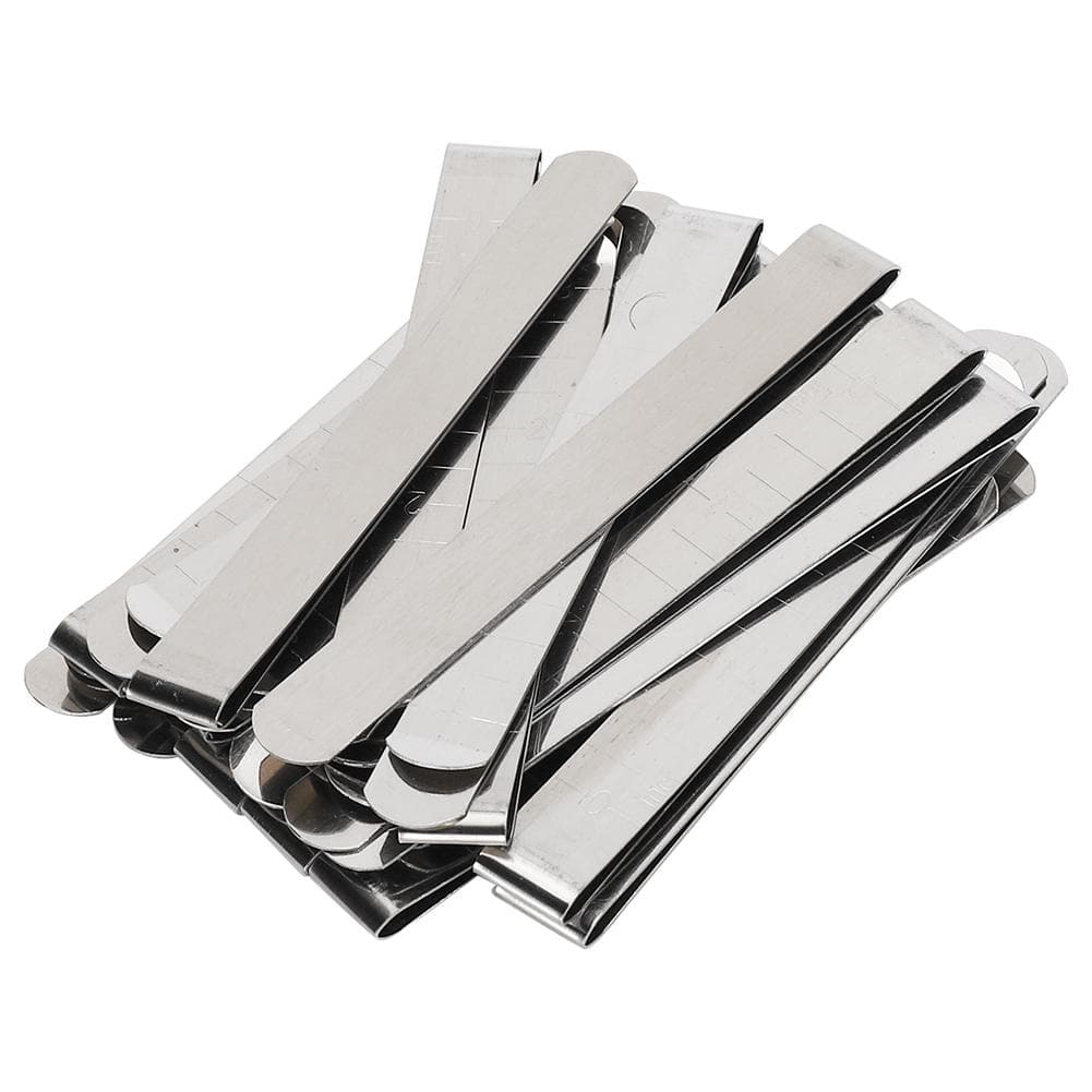 20Pcs Hemming Clips Set 3inch Fix Metal Measuring Ruler DIY Marker Sewing Accessories