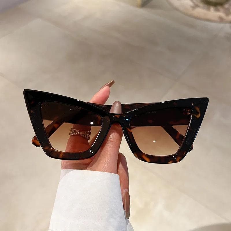 New Cat Eye Sunglasses Women Vintage Luxury Designer UV400 Protection Fashion Sun Glasses Female Gafas De Sol 1PC