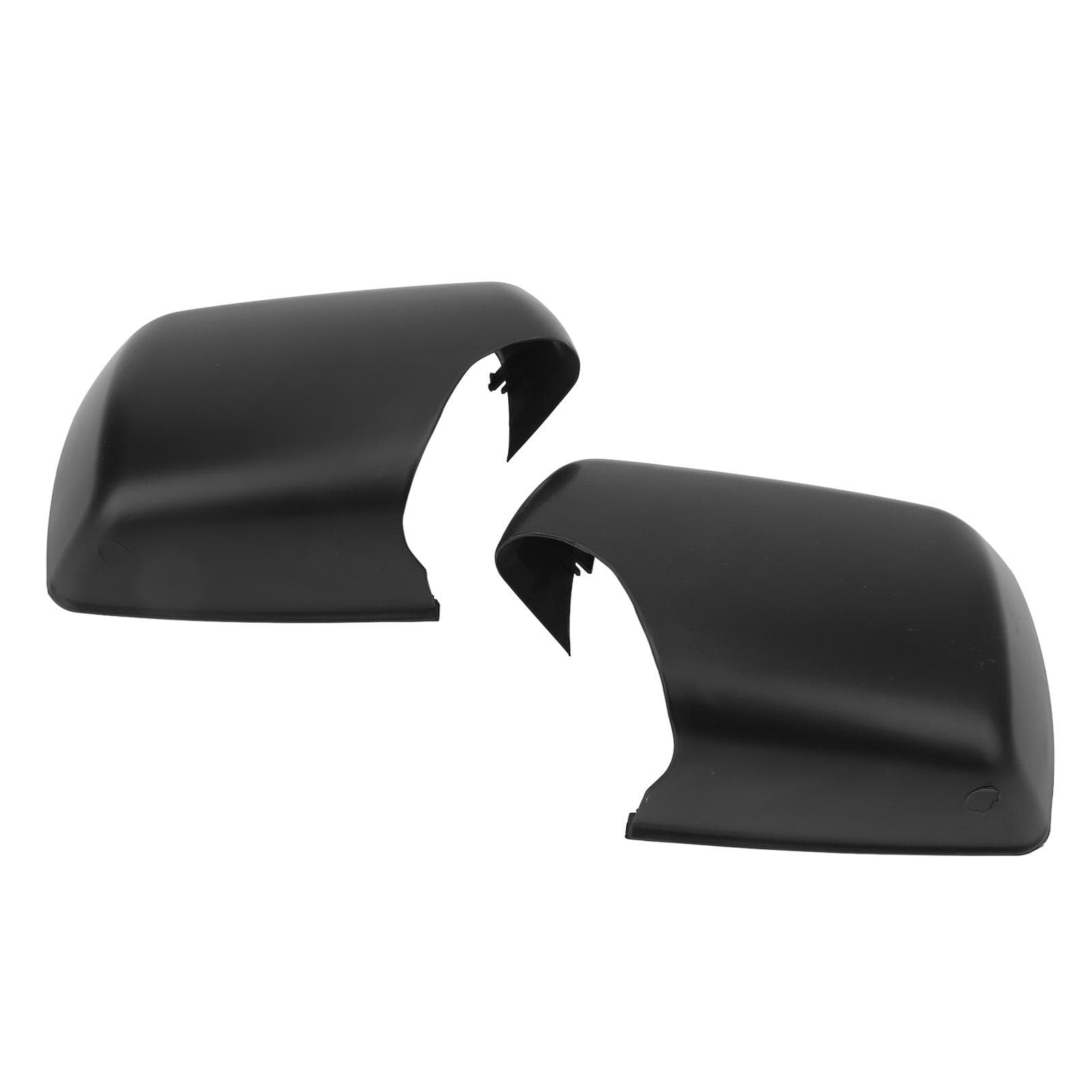 2PCs Side Mirror Covers 51168256321 Door Mirror Cover Cap Glossy Black Replacement For X5 E53