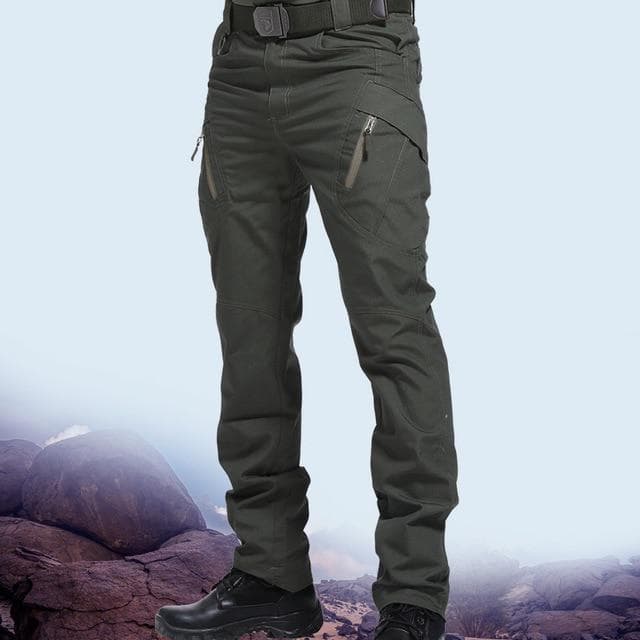 City Military Tactical Pants Men SWAT Combat Army Trousers Men Many Pockets Waterproof  Wear Resistant Casual Cargo Pants 2020 M army green
