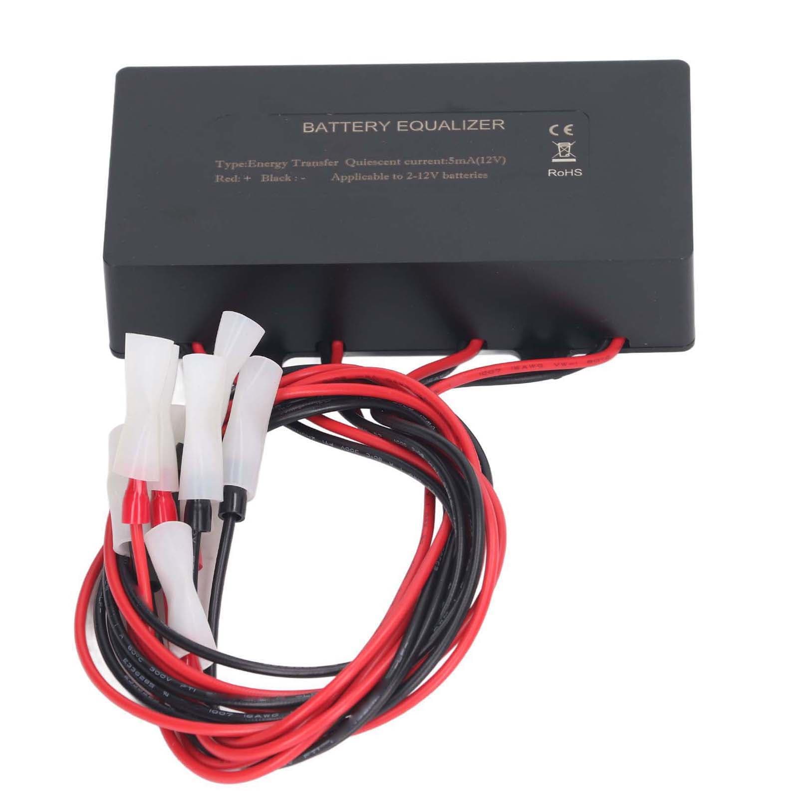 48V Battery Equalizer Automatic Balancing Reverse Polarity Protection Low Voltage Disconnection
