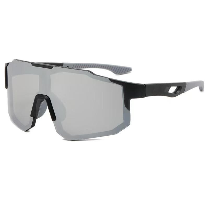 UV400 Cycling Sunglasses for Men Women Large Frame Oversized Sports Glasses Anti Ultraviolet Outdoor Hiking Climbing Goggles