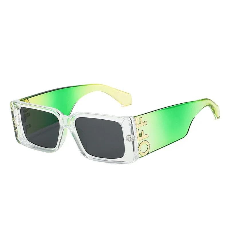 Luxury Designer Sunglasses Women Oversized Letter Shades Vintage Square Glasses Fashion Brand Summer Trendy